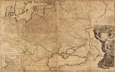 Lot 117 - Eastern Europe. Moll (Herman), ..., Map of Moscovy, Poland, Little Tartary..., circa 1730