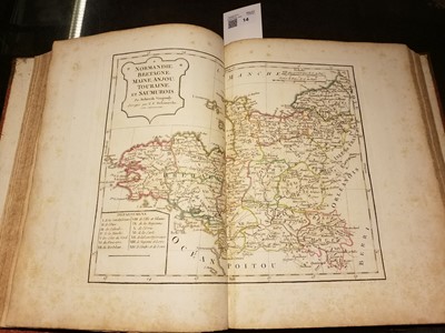 Lot 5 - De Vaugondy (Robert). Nouvel Atlas Portatif...., Paris, C. F. Delamarche, circa 1804