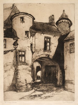 Lot 349 - Anderson (Anne), The Butterhaus. Bruges; & Charles H. Toussaint, Reims and Amiens, etchings