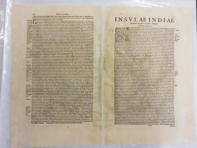 Lot 116 - East Indies. Mercator (Gerard & Hondius Jodocus), Insulae Indiae Orientalis..., circa 1620