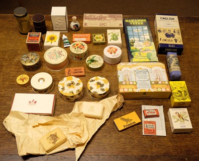 Lot 466 - Advertising Boxes. A large collection of printed packaging, mostly early-mid 20th century