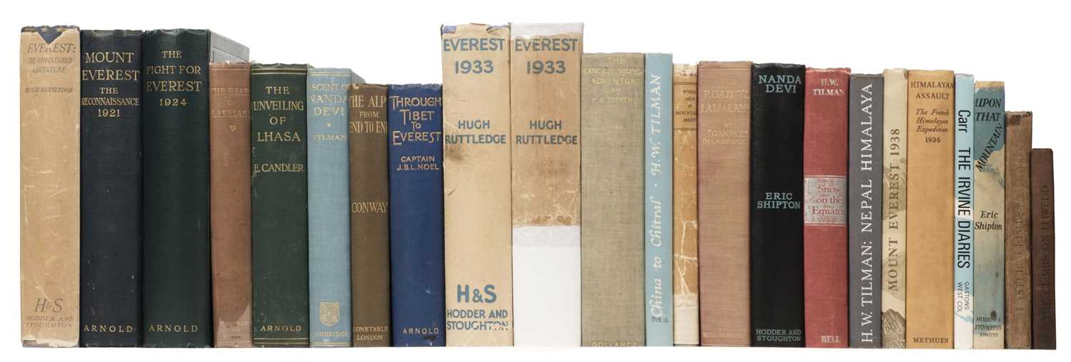 Lot 27 - Ruttledge (Hugh). Everest: The Unfinished Adventure, 1st edition, 1937