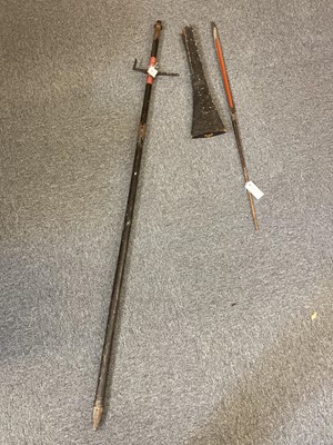 Lot 301 - Japanese Yari. A 19th century polearm