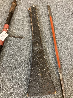 Lot 301 - Japanese Yari. A 19th century polearm