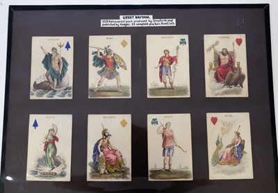 Lot 108 - Hodges (Charles, publisher). Astronomical Playing Cards, London, c.1828