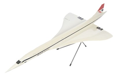 Lot 69 - Concorde. A composite model of Concorde G-ABBA  and one other