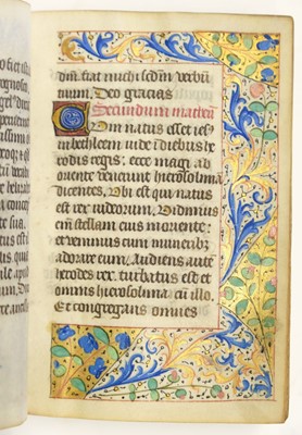 Lot 249 - Book of Hours. Illuminated manuscript Book of Hours on parchment, Northern France, c. 1450