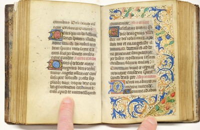 Lot 249 - Book of Hours. Illuminated manuscript Book of Hours on parchment, Northern France, c. 1450