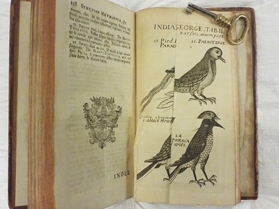 Lot 85 - Ray (John). Synopsis Methodica Avium & Piscium, 2 parts in 2 volumes, 1st edition, 1713