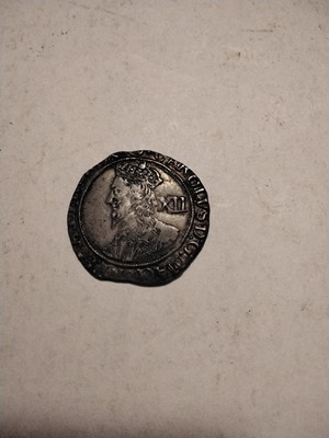 Lot 470 - Charles I (1625-49). Shilling, mm. Triangle in Circle, 1641-3