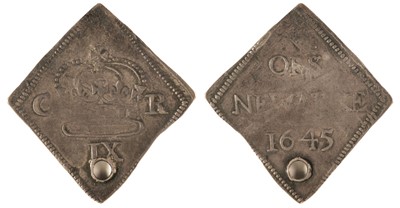 Lot 471 - Charles I (1625-49. Ninepence, Newark 1645