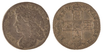 Lot 511 - James II (1685-88). Shilling, 1685