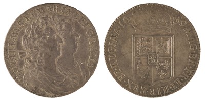 Lot 537 - William and Mary (1689-94). Halfcrown, 1689