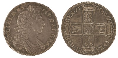 Lot 539 - William III (1689-1701). Halfcrown, 1700