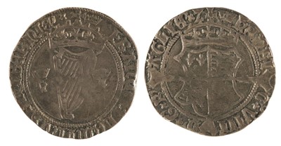 Lot 495 - Henry VIII (1509-47). Groat, Henry and Jane Seymour, 1536-7