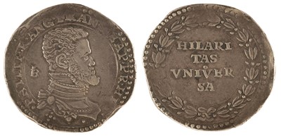 Lot 522 - Philip II of Spain (1554-98). Ducato, Naples Mint, First Period, 1554-56