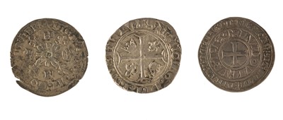 Lot 485 - France. Louis IX (Saint Louis 1226-70). AR Gros Tournois, circa 1266-70..., and others