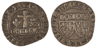 Lot 484 - France. Anglo-Gallic. Henry VI (1422-61). AR Grand Blanc