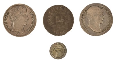 Lot 519 - Napoleon I (1804-14). 5 Francs, AN 12, mm. T [1804] .., and others