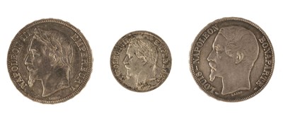 Lot 518 - Louis-Napoleon (Napoleon III)  as President (1848-52). 5 Francs, 1852