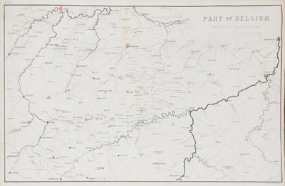 Lot 324 - Siborne (William). Atlas of the Waterloo Campaign, 1844