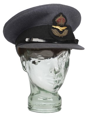 Lot 144 - RAF Cap. A WWII RAF officers cap