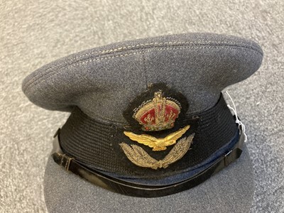 Lot 144 - RAF Cap. A WWII RAF officers cap