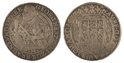 Lot 453 - George Prince of Calenburg (1635-41). 2/3 Thaler, 1637