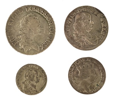 Lot 455 - Frederick-William (The Great Elector, 1640-88). Half Gulden, 1672