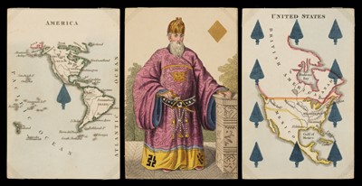 Lot 109 - Hodges (Charles, publisher). Geographical playing cards, London, 1827