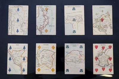 Lot 109 - Hodges (Charles, publisher). Geographical playing cards, London, 1827