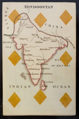 Lot 109 - Hodges (Charles, publisher). Geographical playing cards, London, 1827