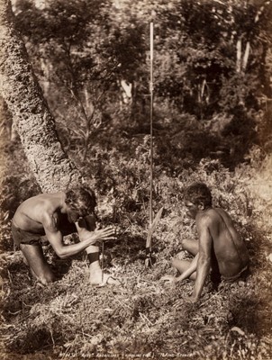 Lot 126 - King (Henry, 1855-1923). Australian Aboriginal men, c. 1880