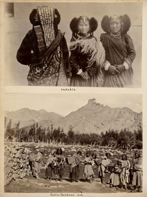 Lot 170 - Tibet & India. A group of 11 photographs of Tibet & 17 of India, c. 1908-10