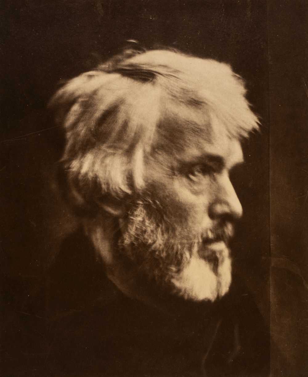 Lot 19 - Cameron (Julia Margaret, 1815-1879). Thomas Carlyle, 1867, printed 1875, carbon print