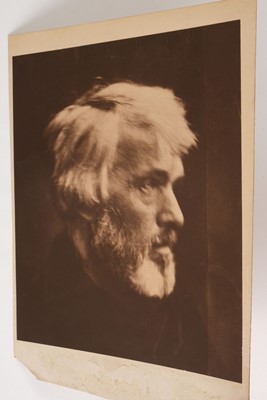 Lot 19 - Cameron (Julia Margaret, 1815-1879). Thomas Carlyle, 1867, printed 1875, carbon print