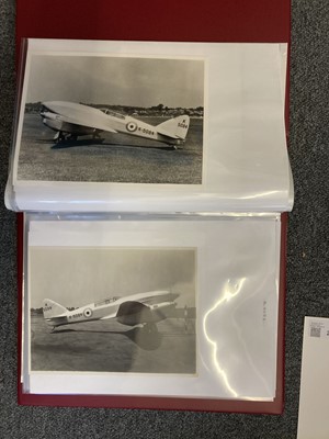 Lot 21 - De Havilland Comet Racer Photo Archive