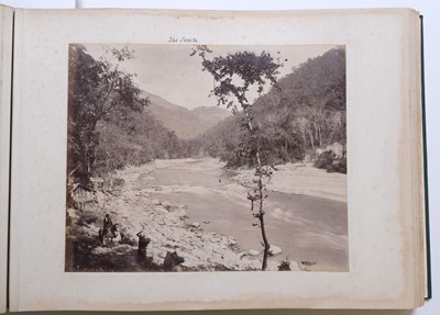 Lot 102 - India & Nepal. An album containing approx. 95 mounted photographs of India & Nepal, c. 1880s/1890s