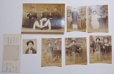 Lot 85 - Far East. A group of 16 photographs of Far East interest, c. 1870s/1880s