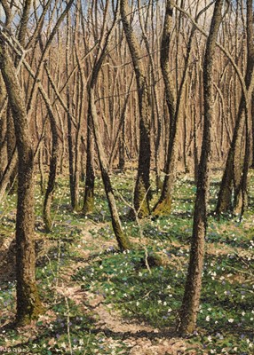 Lot 456 - Jaques (Pierre, 1913–2000). Au Bois de Foretaille 1960 and Un Chêne 1958 oil on canvas, signed