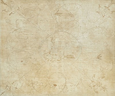 Lot 157 - Embroidered panel. A large whitework panel, British, circa 1580-1620