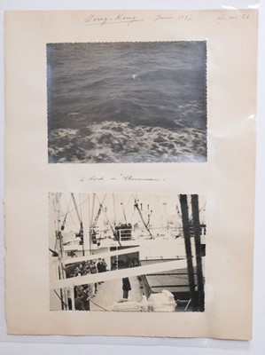 Lot 98 - Hong Kong. A group of 48 assorted photographs of Hong Kong scenes, early to mid 20th century