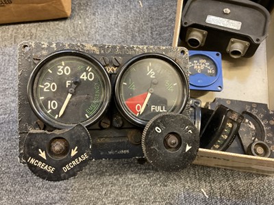 Lot 234 - RAF Instruments. A collection of WWII aircraft instruments