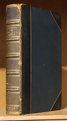 Lot 322 - 1864. Newman (Cardinal John Henry). Apologia pro vita sua, 1st ed., 1864