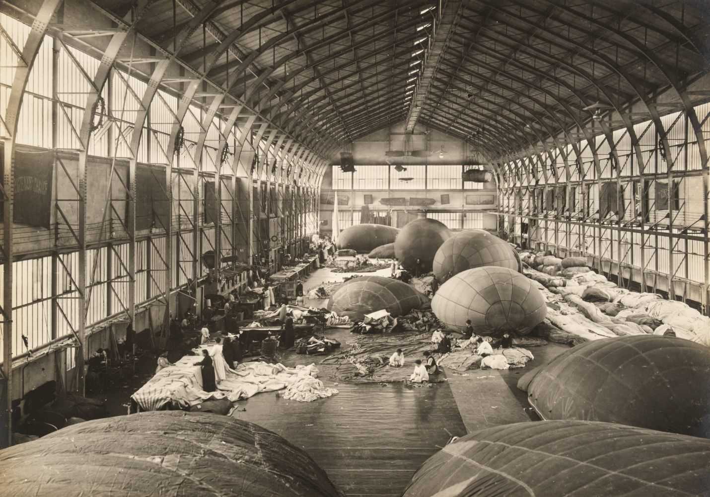 Lot 266 - World War One Observation Balloons. An official photograph album