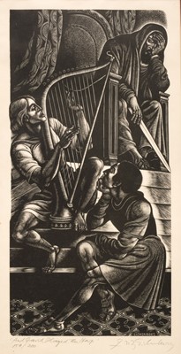 Lot 81 - Eichenberg (Fritz, 1901-1990). And David Played the Harp, 1955..., and others