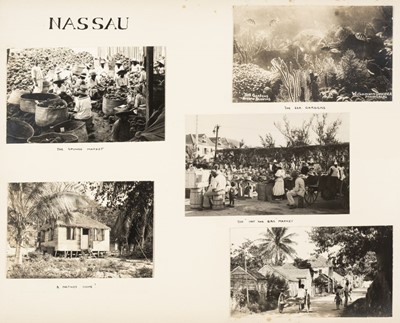 Lot 184 - West Indies. A large photograph album..., 1934