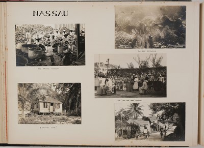 Lot 184 - West Indies. A large photograph album..., 1934