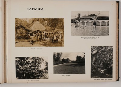 Lot 184 - West Indies. A large photograph album..., 1934