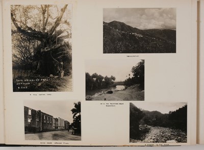 Lot 184 - West Indies. A large photograph album..., 1934